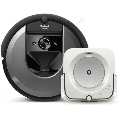 Set iRobot Roomba i7 black a Braava jet m6 – Zboží Mobilmania