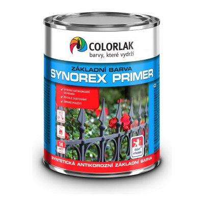 Colorlak Synorex Primer základní barva průmyslová S2000 10Kg červenohnědá 0840 – Zbozi.Blesk.cz