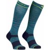 Ortovox pánské ponožky Ski Tour Light Compression Long Socks Men's Petrol Blue Blend