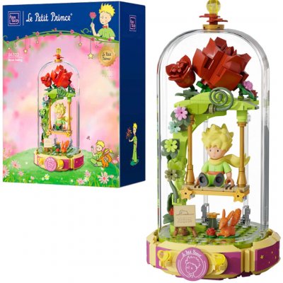 Pantasy Stavebnice - The Little Prince Eternity Rose Swing 20 cm, 86322 – Hledejceny.cz