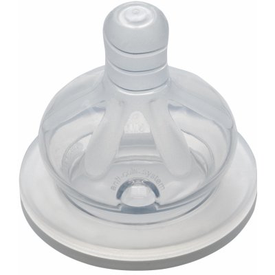 Nip dudlík kulatý široký silikon 2ks transparentní – Zboží Dáma