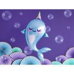 Party Deco FB62 Fóliový balónek Narval 53x87 cm – Zbozi.Blesk.cz