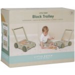 Little Dutch Vozíček s kostkami Farma – Zboží Dáma