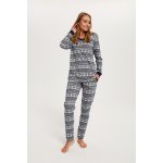 Italian Fashion Alaska dámský overal bavlna tmavě modrá – Zboží Dáma Italian Fashion Alaska dámský overal bavlna tmavě modrá – Zboží Dáma