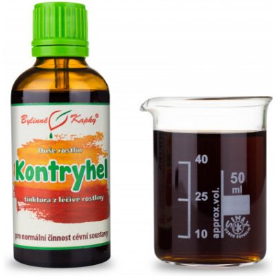 Bylinné kapky Duše rostlin Kontryhel tinktura 50 ml – Hledejceny.cz