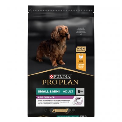 Purina Pro Plan Small & Mini Adult 9+ Age Defence kuře 14 kg – Hledejceny.cz