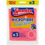 Spontex hadříky z mikrovlákna 3 ks – Zboží Dáma