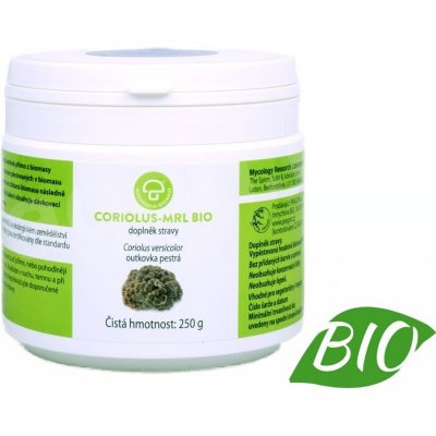 MRL Coriolus Outkovka BIO prášek 250 g – Hledejceny.cz