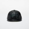 Kšíltovka A BATHING APE x New Era 59Fifty Leather Cap M Black