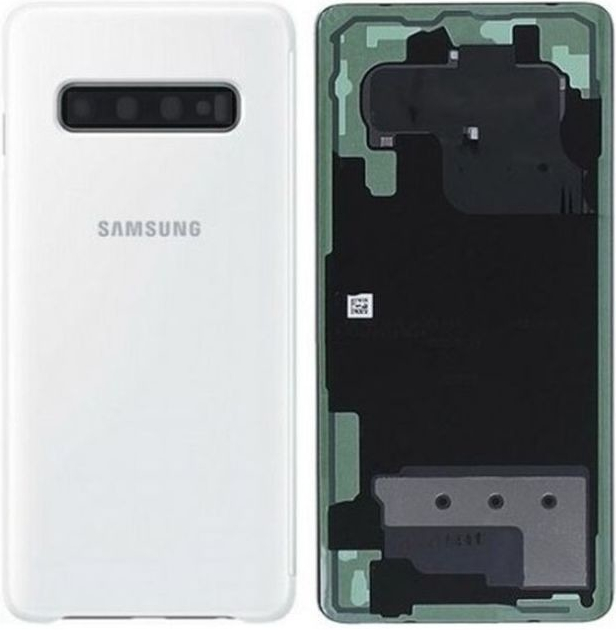 Kryt Samsung Galaxy S10 Plus G975F zadní ceramic bílý