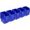 Úložný box Prosperplast Sada 50 x stohovacích boxů NP8 modré