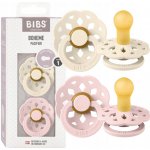 Bibs Boheme přírodní kaučuk 2ks ivory blossom – Zboží Dáma
