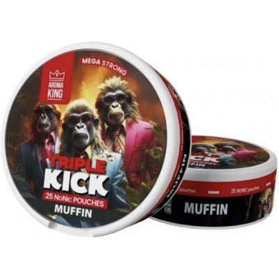 Aroma King NoNic sáčky Muffin 20 mg 25 sáčků – Zboží Dáma