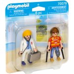 Playmobil 70079 Doktorka a pacient – Zboží Mobilmania