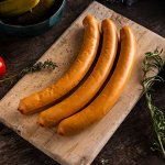 Authentic Vídeňské párky se sýrem 83 % masa cca 220 g – Zboží Dáma