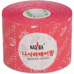 Nasara tejp růžová 5 cm x 5 m – Zboží Dáma