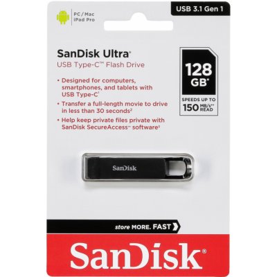 SanDisk Ultra 128GB SDCZ460-128G-G46 – Zbozi.Blesk.cz