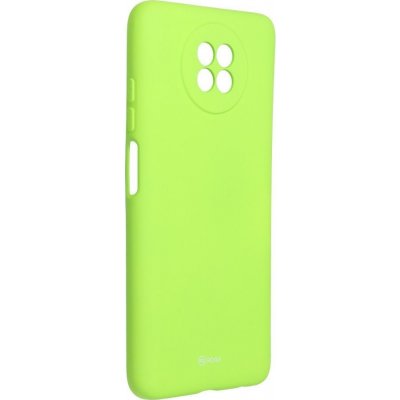 Pouzdro Roar Colorful Jelly Case - Xiaomi Redmi Note 9 5G žluté limetkové