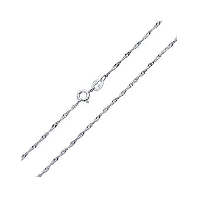 Šperky4U Tenký stříbrný řetízek lambada NB-7041-55 – Hledejceny.cz