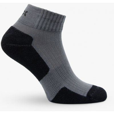 Rox Beli bambusové nadkotníkové ponožky tmavě šedá – Zboží Mobilmania
