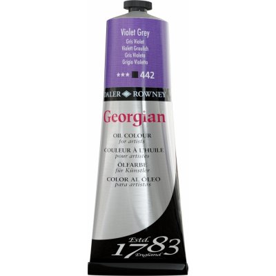 Daler Rowney Georgian olejová barva violet grey 225 ml 1 ks – Hledejceny.cz
