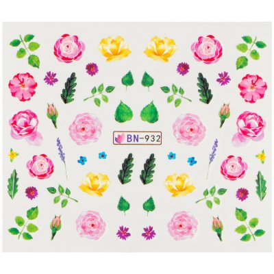 BIO nails Vodolepka BN 932 květy – Hledejceny.cz