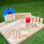Kubb Original mini červený král – Zboží Dáma