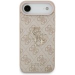 Guess PU 4G Metal Logo Zadní Kryt pro iPhone Air Pink – Zboží Mobilmania