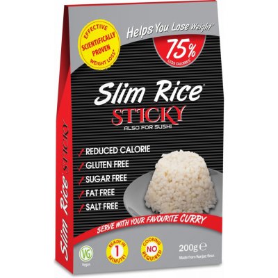 Slim Rice rýže Sticky bez nálevu 200 g – Zboží Mobilmania