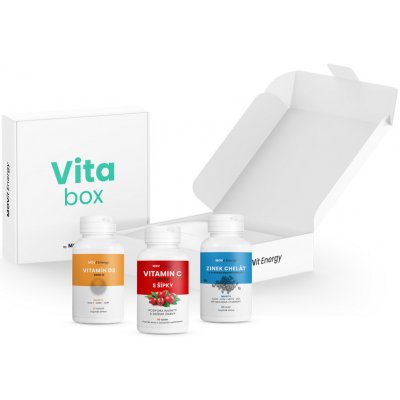 MOVIT ENERGY Vita box vitamínový balíček pro podporu imunity a vitality 90 tablet – Zbozi.Blesk.cz