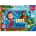 Ravensburger 090464 Máša a medvěd 2 x 24 dílků – Hledejceny.cz