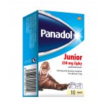 PANADOL JUNIOR RCT 250MG SUP 10 – Zboží Mobilmania