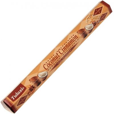 Tulasi Dual Vonné tyčinky Scented Coconut Cinnamon 20 ks – Hledejceny.cz