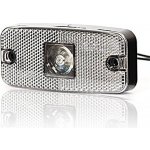 Svítilna obrysová přední bílá WAS W46/B | Zboží Auto