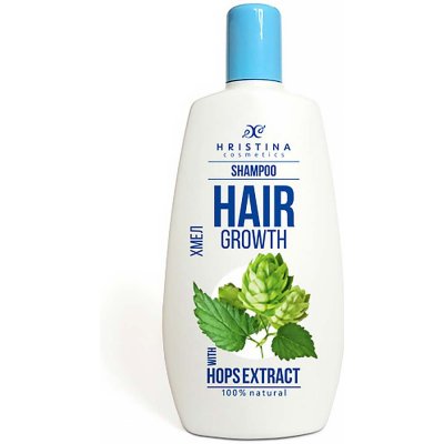 Hristina přírodní šampon pro zdravé a silné vlasy Chmel 200 ml