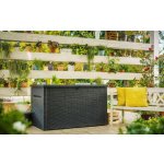 Keter Java 870 l rattan antracitový 236041 – Zboží Dáma