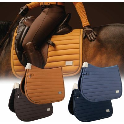 HKM Podsedlová dečka Livigno Elegance tmavě hnědá – Zbozi.Blesk.cz