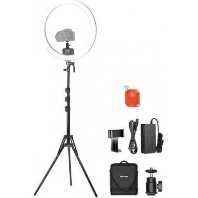 Neewer Sada SRP18C pro selfie o průměru 17 cm s kulatým LED osvětlením pro mobilní telefony – Zboží Živě