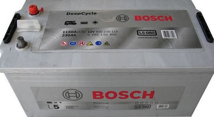 Bosch L5 12V 230Ah 1150A 0 092 L50 800