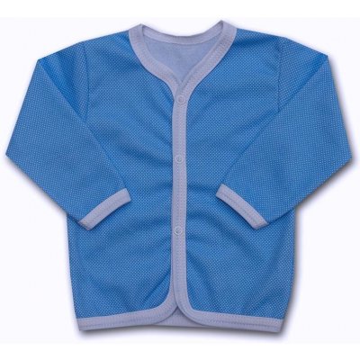 kojenecký kabátek Dots modrá – Sleviste.cz