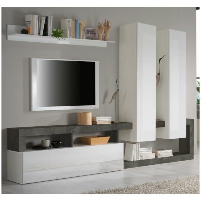 MC Akcent Lenor bílá / antracit 769030OX – Zboží Mobilmania