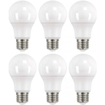 Emos LED žárovka Classic A60 9W E27 neutrální bílá 6ks od 139 Kč -  Heureka.cz