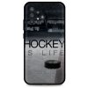 Pouzdro a kryt na mobilní telefon Samsung Pouzdro TopQ Samsung A32 5G silikon Hockey Is Life