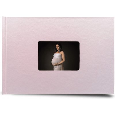 Fotokniha online. Skvělá akce na fotoknihu A4 na šířku a desky růžové - motiv elegantní černá – Sleviste.cz