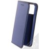 Pouzdro a kryt na mobilní telefon Apple Pouzdro 1Mcz Magnet Book Color flipové Apple iPhone 13 mini tmavě modré