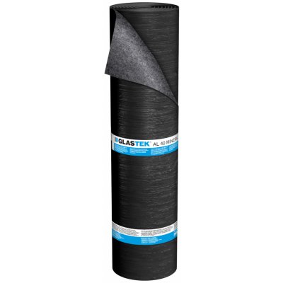 Asfaltový pás s hliníkovou vložkou GLASTEK AL 40 MINERAL (7,5 m2/role) – HobbyKompas.cz