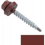 Šroub samořezný spojovací MAXIDEK 4,8×35 RAL 3009 cihlově hnědá – Hledejceny.cz