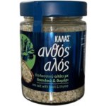KALAS Květinová mořská sůl s bazalkou a tymianem z Řecka 300 g – Zboží Dáma