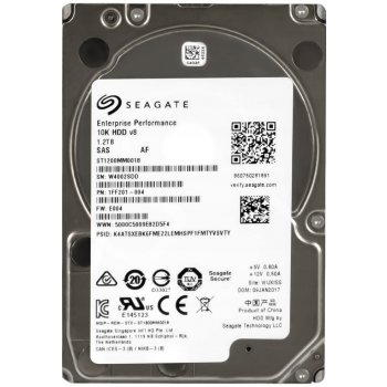 Seagate Savvio 10K.8 1.2TB, 2.5" , 10krpm, 128MB, ST1200MM0018