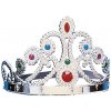 Karnevalový kostým Carnival Toys Koruna pro královnu stříbrná